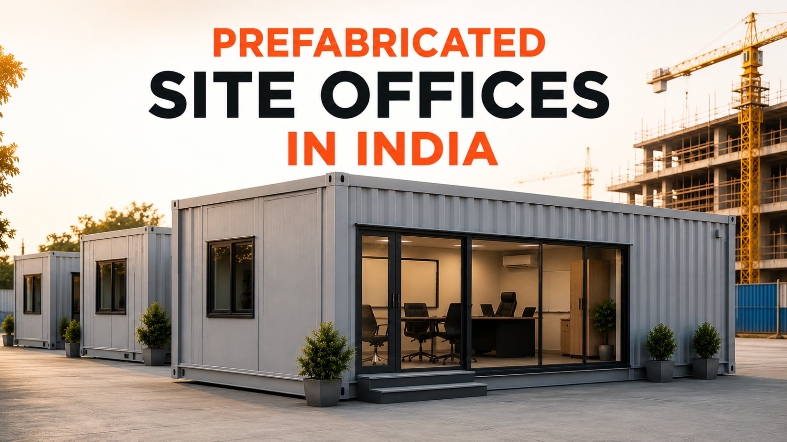 Prefabricated Site Offices in India: Faster Setup & Lower Construction Cost